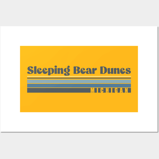 Sleeping Bear Dunes Wall Art by Drafted Offroad